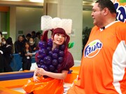 きゃりーぱみゅぱみゅと曙太郎。