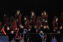 「片想いFinally」を披露するSKE48。 (C)AKS