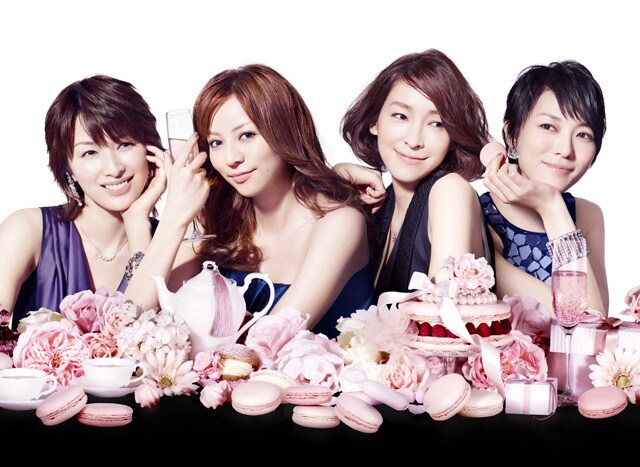 映画「ガール」のメインキャストたち。左から吉瀬美智子、香里奈、麻生久美子、板谷由夏。（C）2012 "GIRL" Movie Project