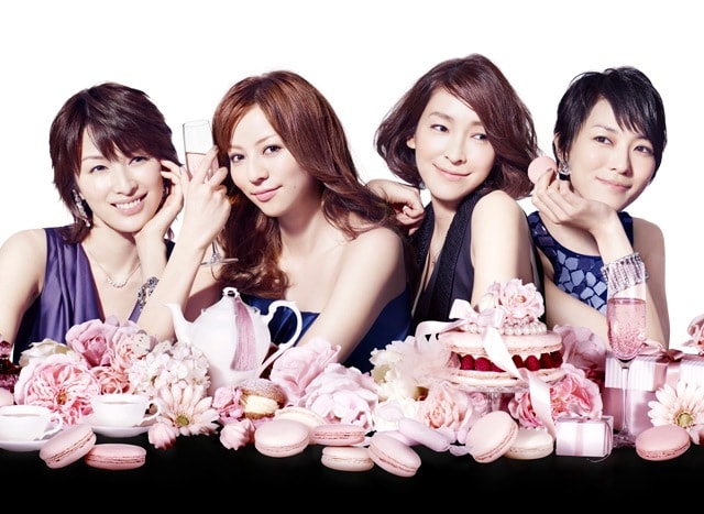 映画「ガール」のメインキャストたち。左から吉瀬美智子、香里奈、麻生久美子、板谷由夏。（C）2012 "GIRL" Movie Project