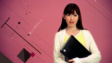 小嶋陽菜が出演する「Love PC, Love HP. dm4編」の1シーン。