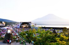 天気に恵まれると、美しい富士山も拝める「SPACE SHOWER SWEET LOVE SHOWER」。