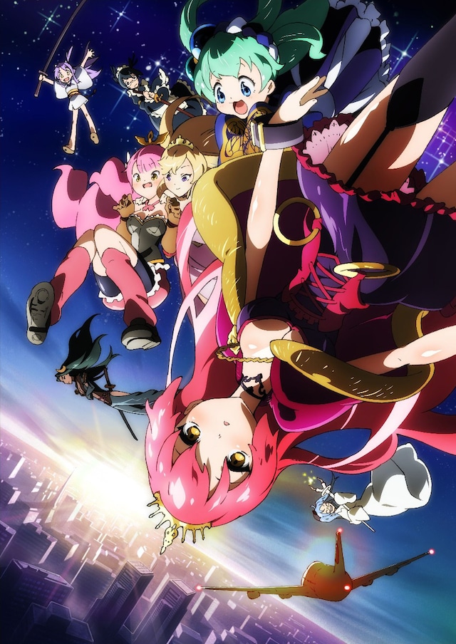 アニメ「戦国コレクション」キービジュアル / (C) KonamiDigitalEntertainment, NAS/「戦国コレクション」製作委員会