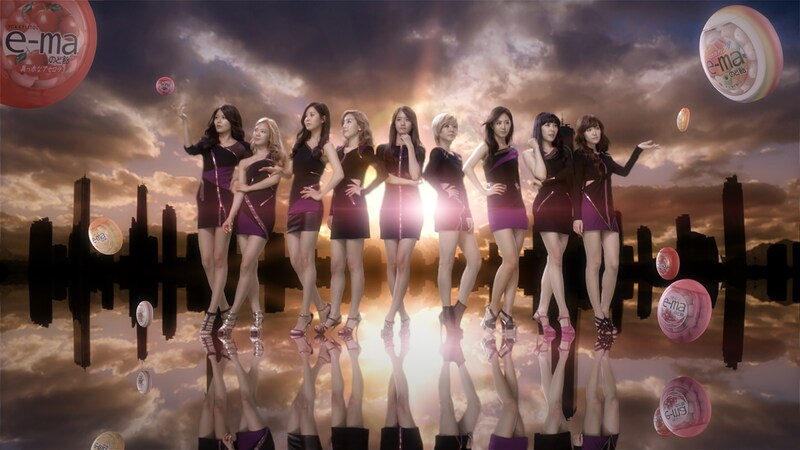 写真は「e-maのど飴」新CM「都会に咲く花」編より。