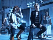 スタジオライブリハーサル中の浅倉大介、西川貴教、GACKT、花井悠希（写真左から）。