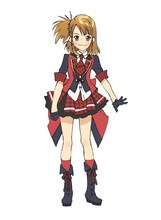 ゆうこ（9代目 大島優子）キャラクターイラスト (C) AKB0048製作委員会