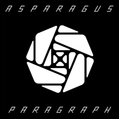 ASPARAGUSニューアルバム「PARAGRAPH」ジャケット