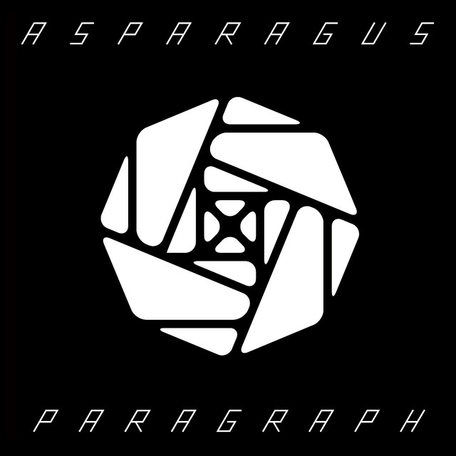 ASPARAGUSニューアルバム「PARAGRAPH」ジャケット