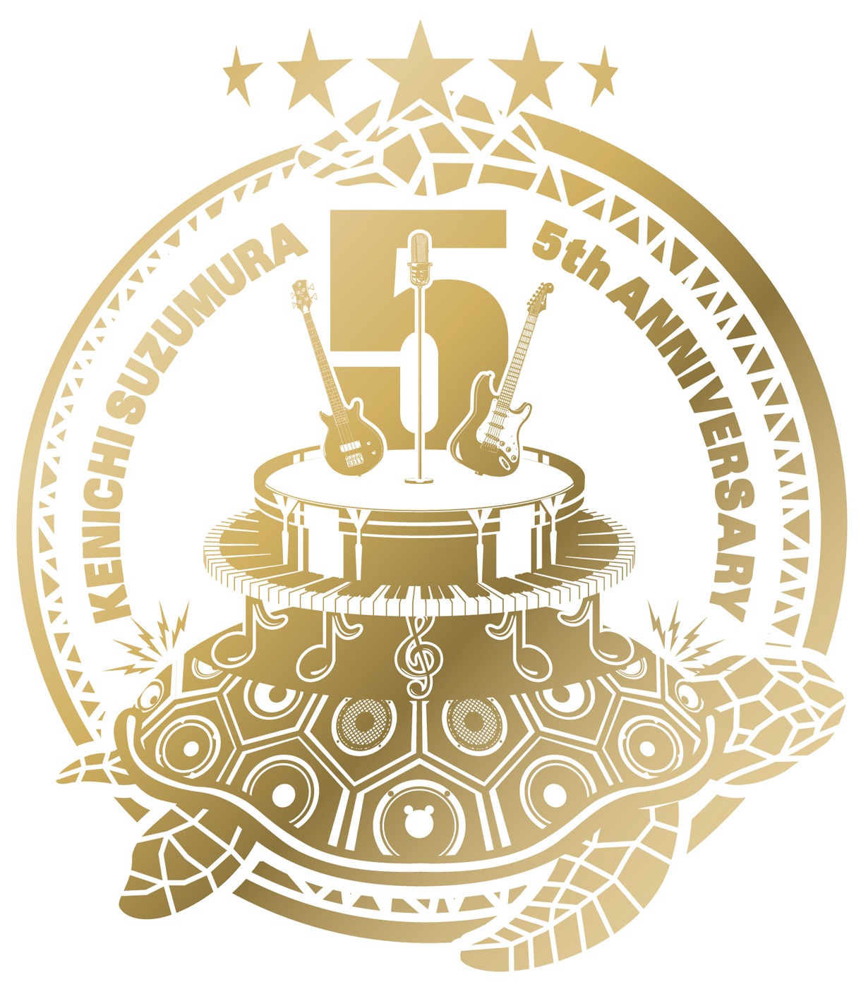 鈴村健一5周年企画ロゴ
