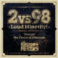 配信シングル「2vs98 -Loud Minority!-」ジャケット
