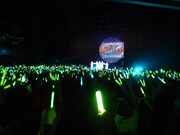 有安杏果のイメージカラー、緑一色となった横浜BLITZの客席。