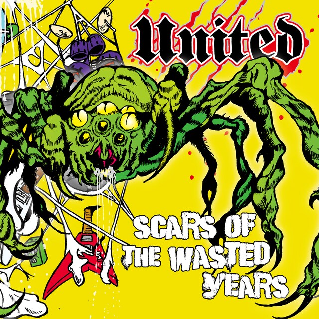 アルバム「SCARS OF THE WASTED YEARS」ジャケット