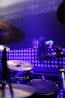 突然の登場で観客を驚かせた貞子。