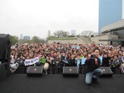 清水翔太、思い出の大阪城公園で原点回帰フリーライブ