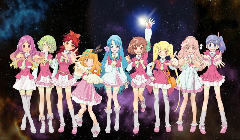 アニメ「AKB0048」キービジュアル (C)AKB0048製作委員会