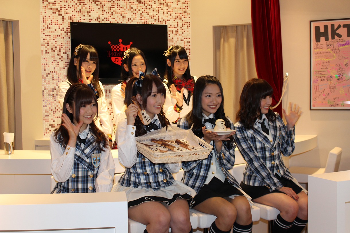 「AKB48 CAFE & SHOP HAKATA」プレオープンでのフォトセッションより。