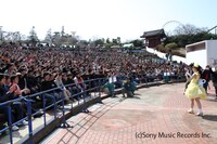 ミニライブの様子。