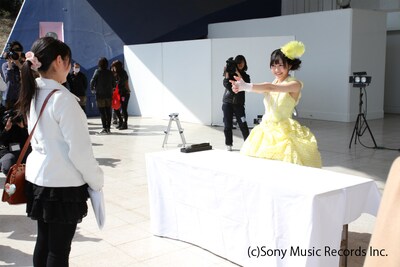 「ハート撃ち抜き会」の様子。