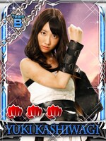 今週の人気の画像10位は「AKB48、GREE人気ゲームCMにステージファイター選抜曲」より、「AKB48 ステージファイター」限定カード 柏木由紀バージョン。