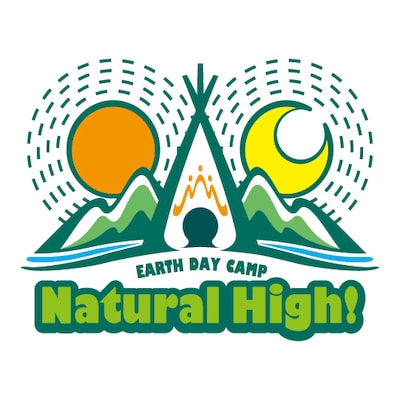 「EARTH DAY CAMP Natural High!」ロゴ
