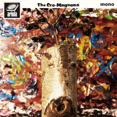 シングル「突撃ロック」アナログ盤のジャケットデザイン。