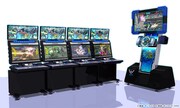 アーケードゲーム「機動戦士ガンダム EXTREME VS. FULL BOOST」筐体