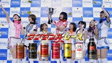 「WONDA×AKB48 今度はレースだ！ワンダフルレース」キャンペーン新テレビCM「ワンダフルレース」編より。
