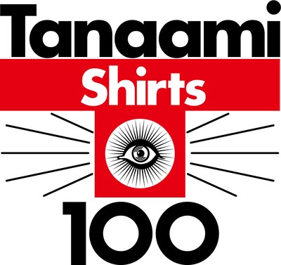 「Tanaami Tee x 100」ロゴ