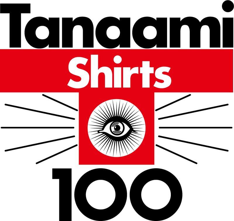 「Tanaami Tee x 100」ロゴ