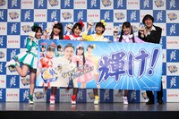 写真は本日行われたロッテアイス「爽」新CM記者発表会より。