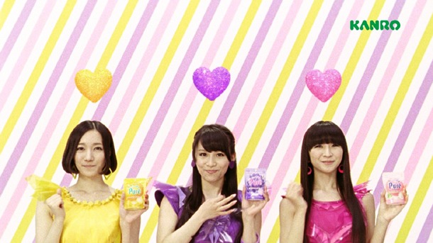 「ピュレグミ」新CMのオープニングカット。