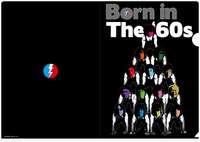 DVD「the pillows presents "Born in The '60s" 2011.10.09 at Zepp Sendai」のライブ会場特典クリアファイル。