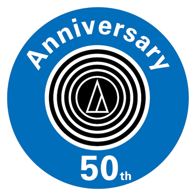 「50th Anniversary audio-technica  Live Party -ありがとう50年-」ロゴ
