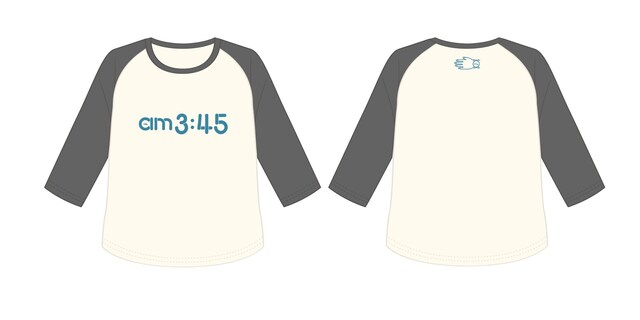 am3:45ラグランシャツ（七分袖）