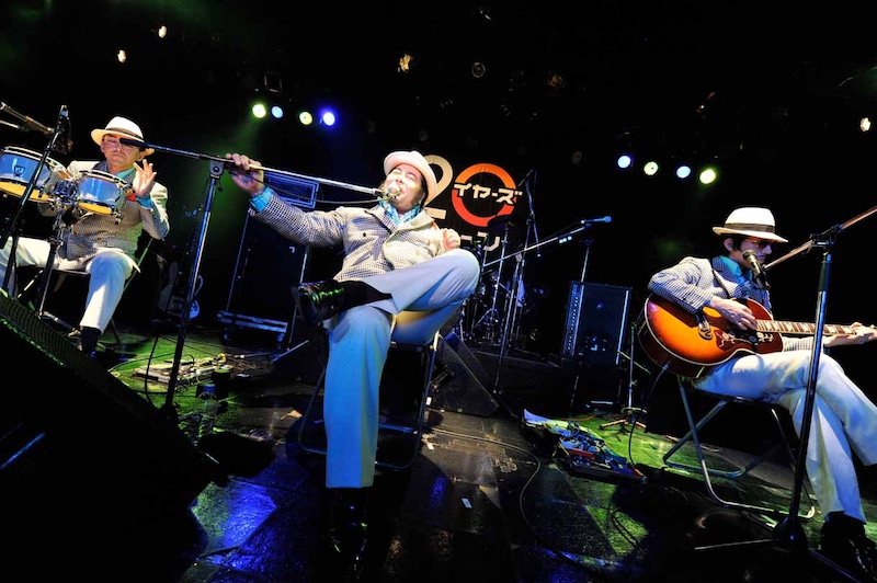 “オープニングアクト”のいわき兄弟。（Photo by 緒車寿一）