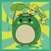 写真はアルバム初回限定盤封入特典「ビックリ！マンボウシール」より「カッパ」。