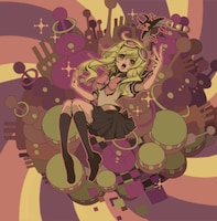 写真はアルバム「My Colorful Confuse」初回限定盤に封入されるイラストノベル「クワガタにチョップしたらタイムスリップした」の表紙。