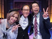 「もう恋なんてしない」収録時のBENI、武部聡志、槇原敬之。