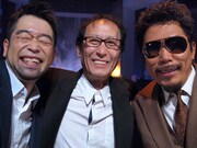 「THE CODE ～暗号～」収録時の槇原敬之、武部聡志、鈴木雅之。