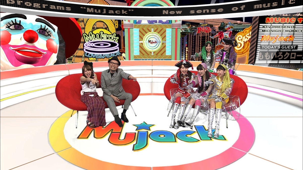 ももクロが「ミュージャック」に登場するのは、昨年7月に続き2回目。