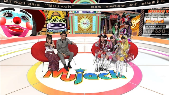 ももクロが「ミュージャック」に登場するのは、昨年7月に続き2回目。