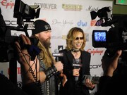 「GOLDEN GODS AWARDS」取材の様子。