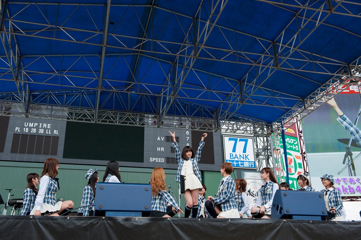 ミニライブの様子。