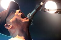 SPARKS GO GOの八熊慎一。（Photo by 柴田恵理）