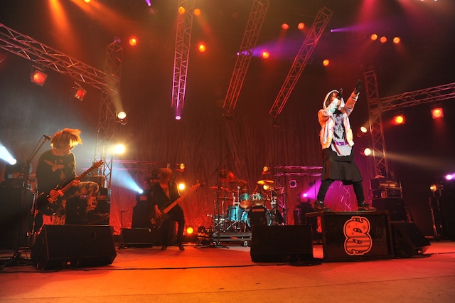 トークコーナーでは会場の男性たちの共感を呼ぶ趣味を明かしたSuG。