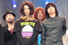 イベント前の会見より、クリープハイプ。