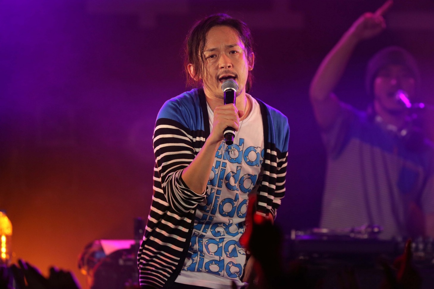 RHYMESTERのMummy-D。（Photo by 上飯坂一）