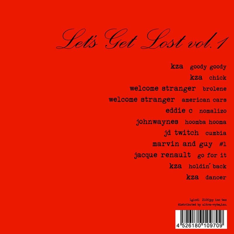コンピレーションアルバム「Let's Get Lost Vol.1」ジャケット