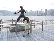 記者会見に現地ファン殺到！しょこたん香港観光親善大使に