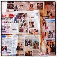 現地の新聞が報じた中川翔子の香港訪問。